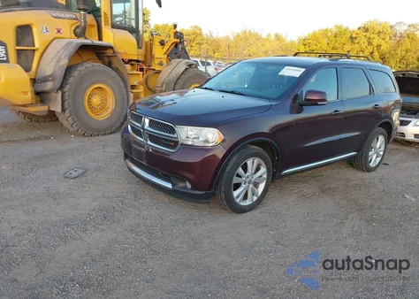 2012 Dodge Durango Crew z USA, uszkodzony, nr VIN 1C4RDJDG2CC330931